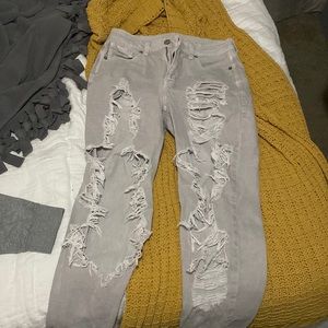 american eagle mom jeans